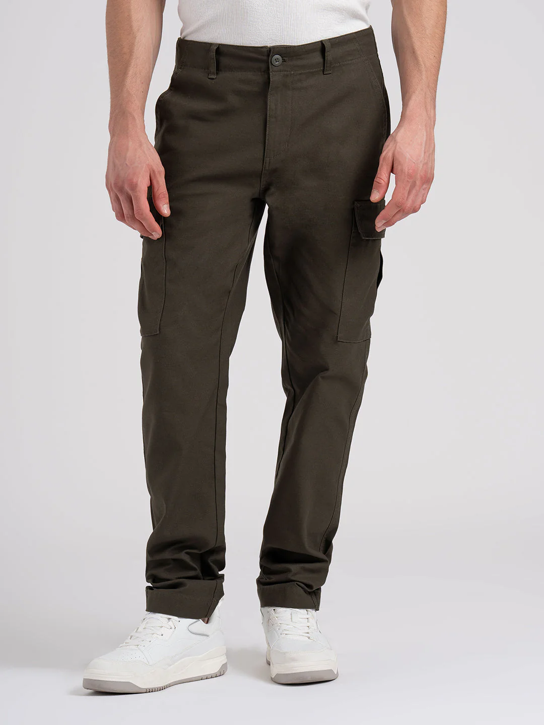 Baggy Fit Cargo Joggers for Men - Image 6