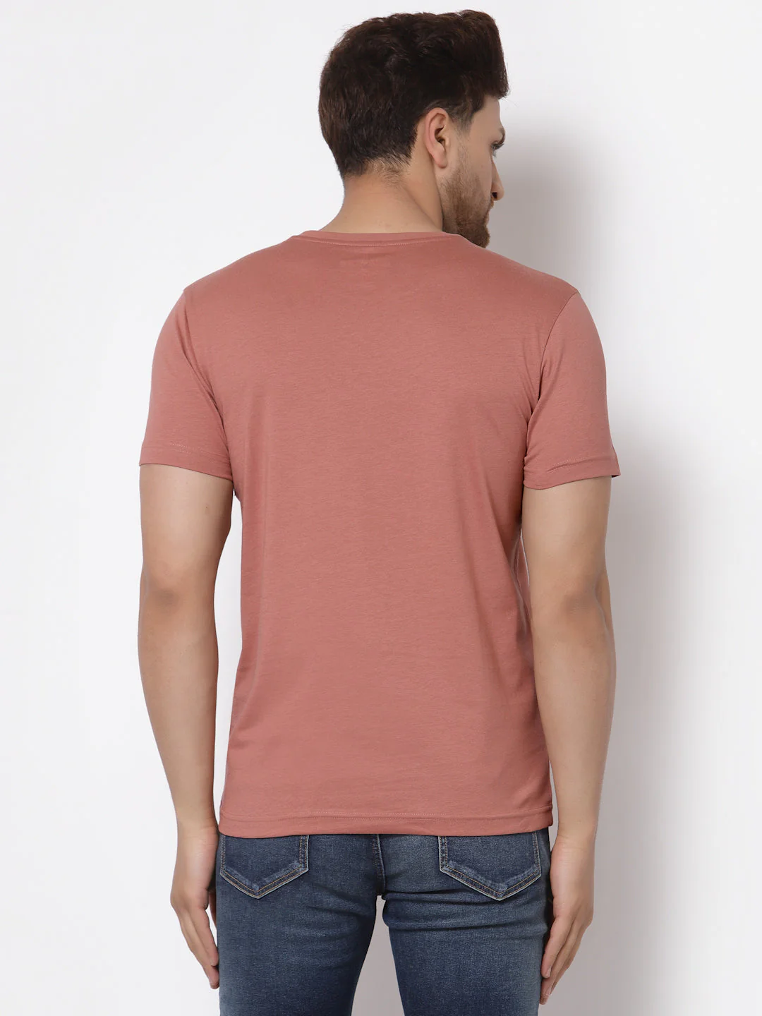 Printed Round Neck T-Shirt for Men - Image 3