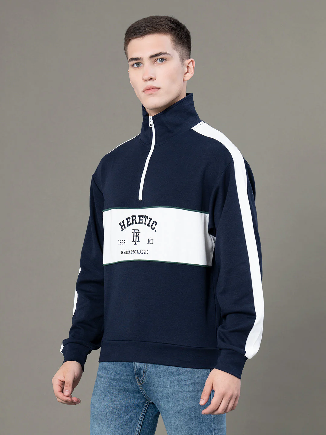 Half Zip Sweatshirt for Men - Image 2